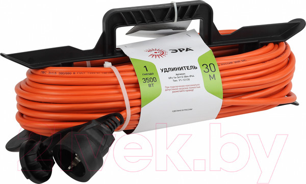 Изображение товара Удлинитель на рамке ЭРА UFx-1e-3x1.5-30m-IP20 / Б0046830