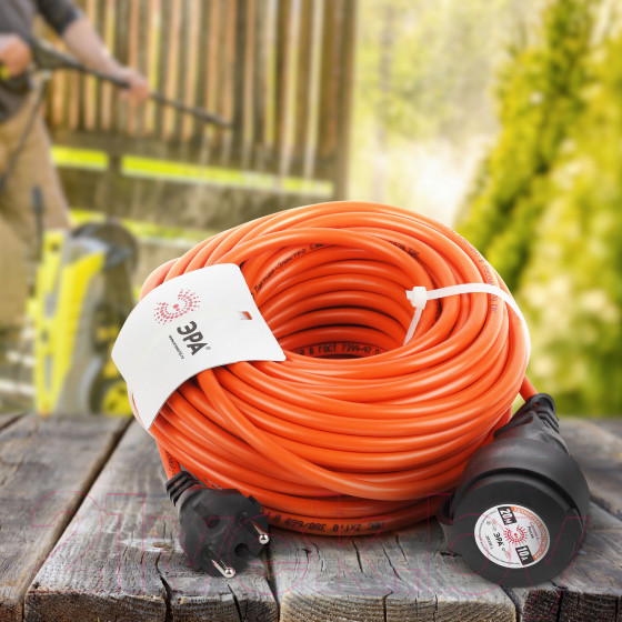 Изображение товара Удлинитель ЭРА UPx-1-2x1-20m-IP44 / Б0046806