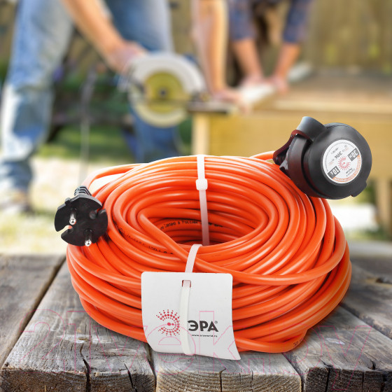 Изображение товара Удлинитель ЭРА UPx-1-2x1-30m-IP44 / Б0046807