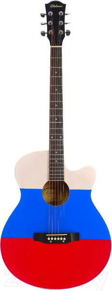 Изображение товара Акустическая гитара Elitaro E4040 RU Flag (Российский флаг)