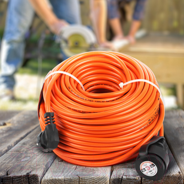 Изображение товара Удлинитель ЭРА UPx-1e-3x1.5-50m-IP44 / Б0046819