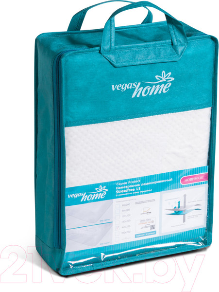 Изображение товара Наматрасник защитный Vegas Protect Stressfree L1 90x200