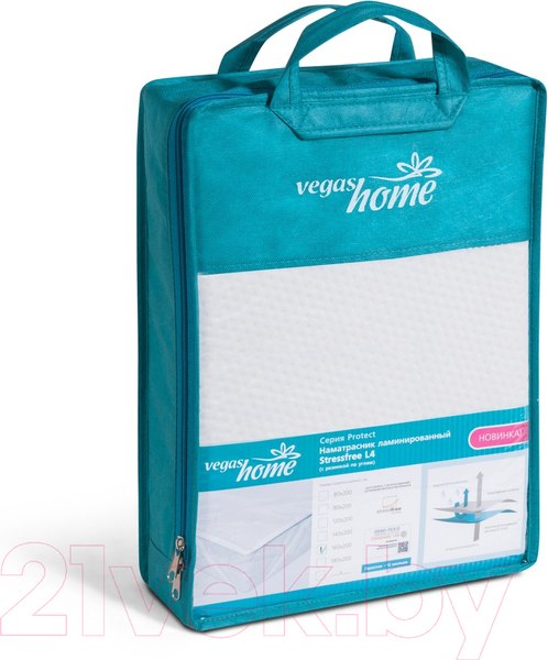 Изображение товара Наматрасник защитный Vegas Protect Stressfree L4 160x200