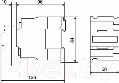 Изображение товара Контактор КС КМ-22510 25А 1НО 110В