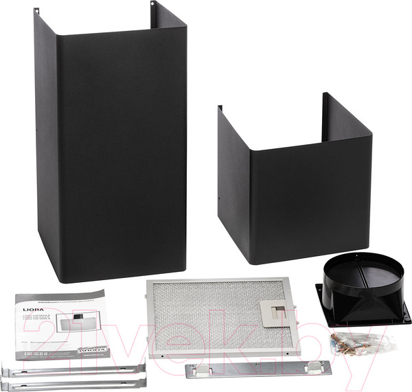 Изображение товара Вытяжка наклонная Krona Liora 600 Black S (00021525)