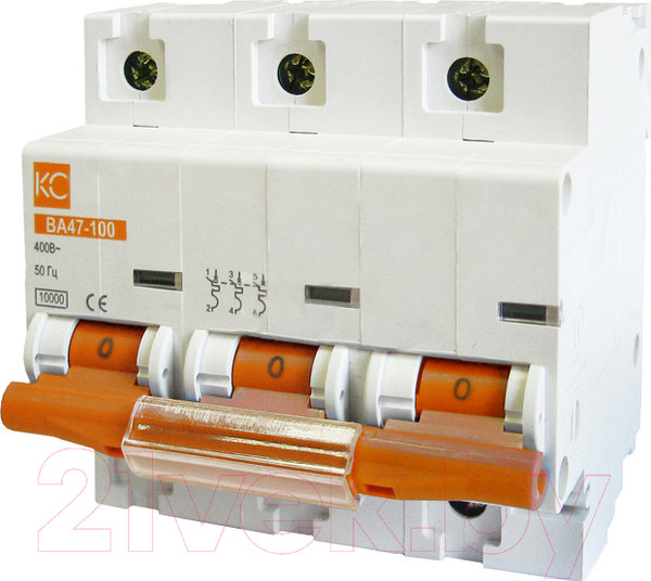 Изображение товара Выключатель автоматический КС ВА 47-100 3Р 40А D / 81606