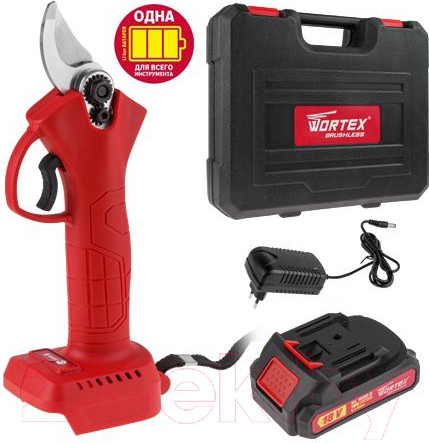 Изображение товара Секатор аккумуляторный Wortex CBS 2535 ALL1 (0329111)
