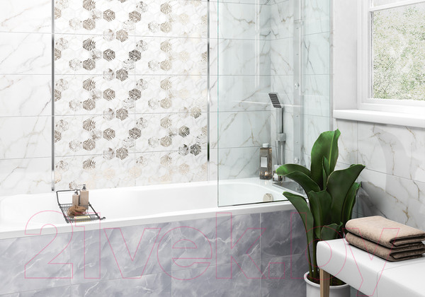 Изображение товара Плитка Alma Ceramica Grigio TWU09GRG027 (249x500)