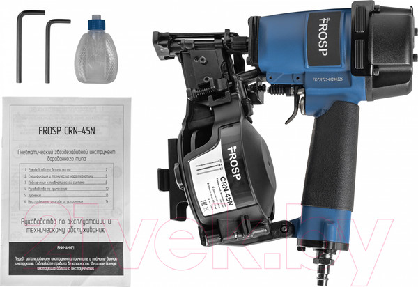 Изображение товара Пневматический гвоздезабиватель Frosp CRN-45N