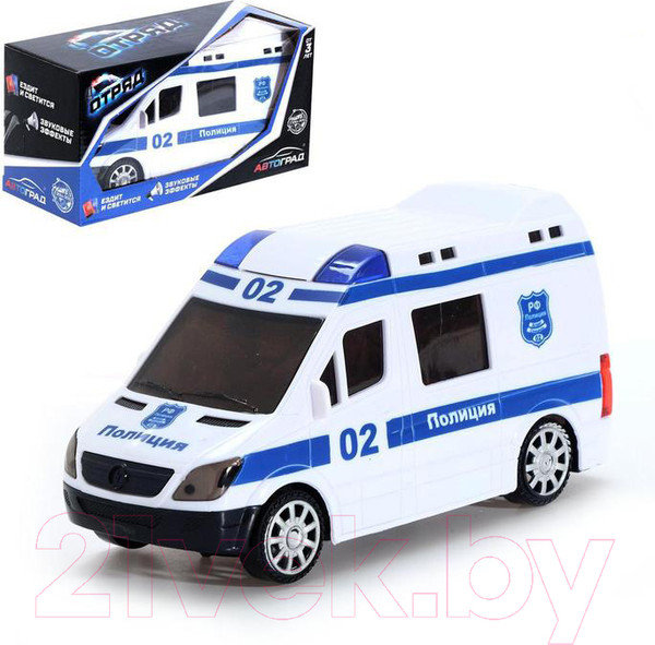 Изображение товара Автомобиль игрушечный Автоград Отряд / 5019329