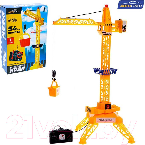Изображение товара Игрушка на пульте управления Автоград Кран игрушечный / 5135394