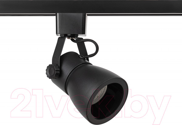 Изображение товара Трековый светильник ЭРА TR38-GU10 BK / Б0053308 (черный)