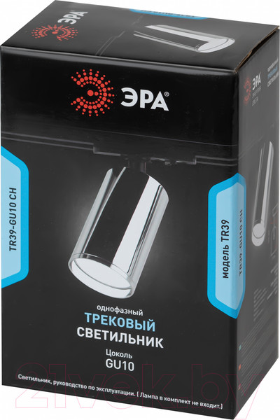 Изображение товара Трековый светильник ЭРА TR39-GU10 СН / Б0053313 (хром)