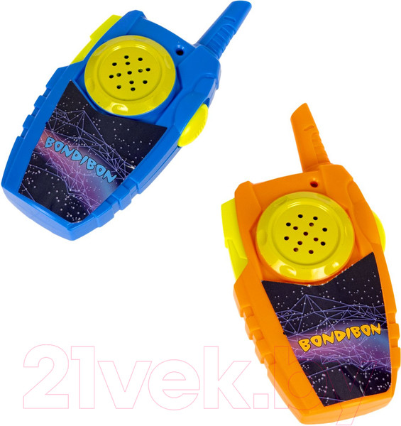 Изображение товара Рация игрушечная Bondibon ВВ5461 (оранжевый/синий)