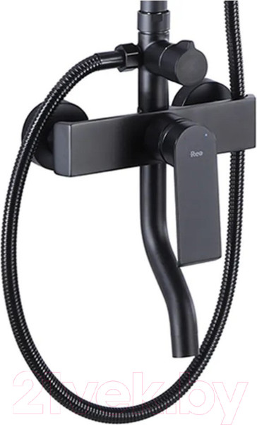 Изображение товара Душевая система со смесителем REA Hass Black REA-B9968