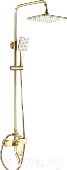 Изображение товара Душевая система со смесителем REA Hass Matt Gold REA-B9972