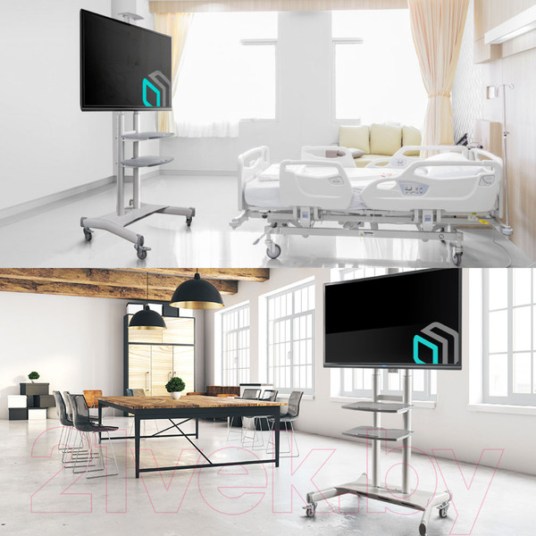 Изображение товара Стойка для ТВ/аппаратуры Onkron TS1881 (белый)