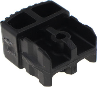 Изображение товара Опорная заглушка для лестницы Новая Высота 1910001 (черный)