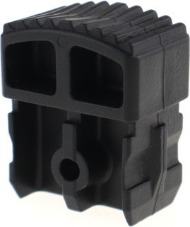 Изображение товара Опорная заглушка для лестницы Новая Высота 1910001 (черный)