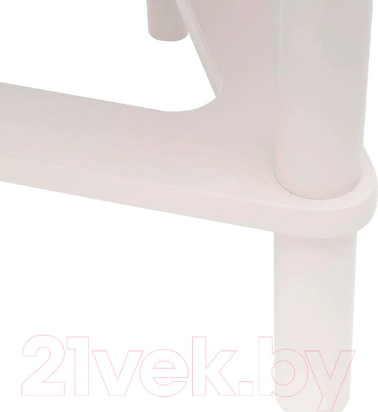 Изображение товара Стойка для одежды Мебелик Костюмная с сиденьем В 26Н (белый)