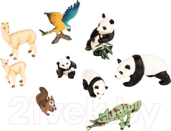 Изображение товара Набор фигурок коллекционных Masai Mara Мир диких животных / MM211-275