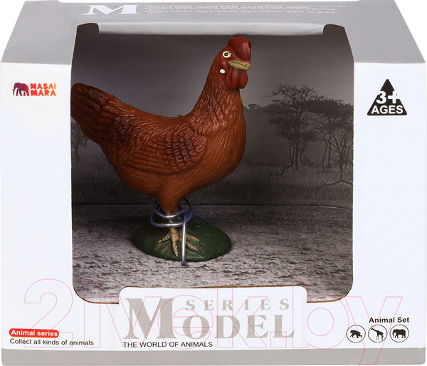 Изображение товара Фигурка коллекционная Masai Mara На ферме. Курица / MM212-179