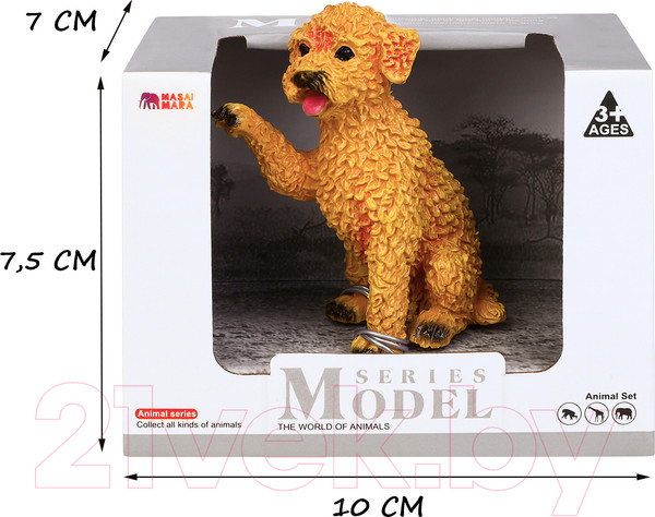 Изображение товара Фигурка коллекционная Masai Mara На ферме. Собака / MM212-185