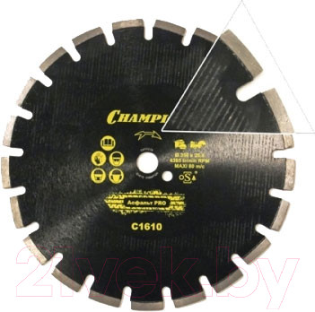 Изображение товара Отрезной диск алмазный Champion C1610
