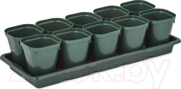 Изображение товара Набор горшков для рассады Альтернатива М8236