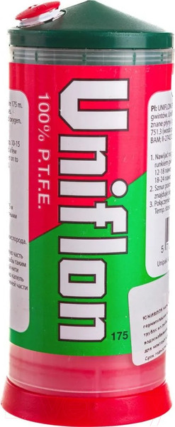 Изображение товара Нить сантехническая Unipak Uniflon для уплотнения резьбовых соединений / 1060800 (175м)