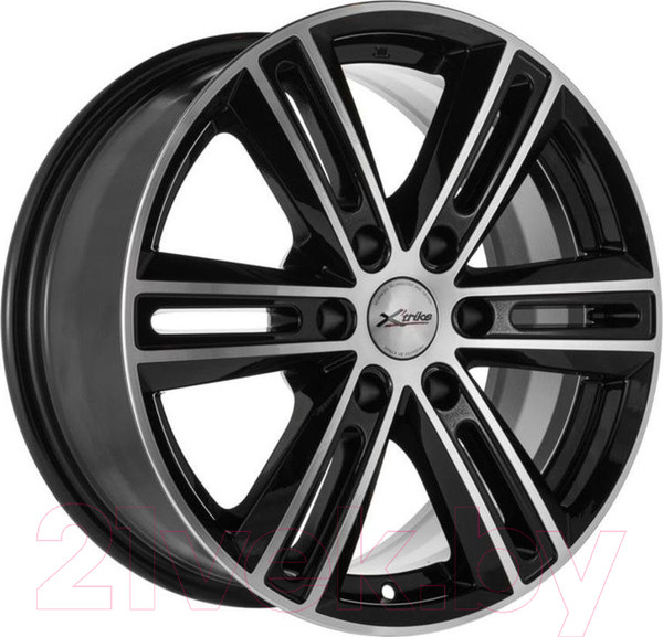Изображение товара Литой диск X'trike X-124 Toyota LC Prado 17x7.5" 6x139.7мм DIA 106.1мм ET 25мм BKFP