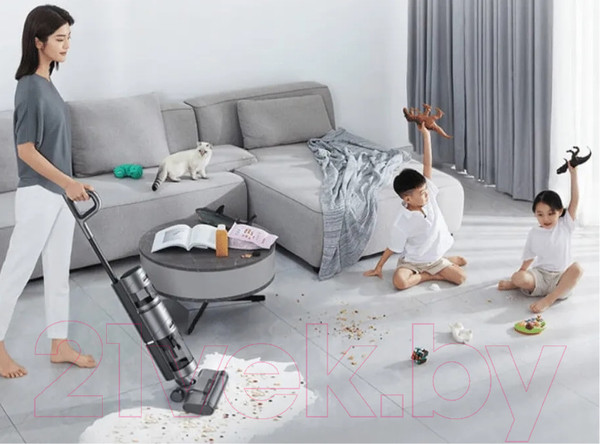 Изображение товара Вертикальный пылесос Dreame Wet and Dry Vacuum H11 Max / VWV8 (черный)