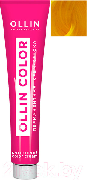 Изображение товара Крем-краска для волос Ollin Professional Color перманентная 0/33 (100мл, корректор желтый)