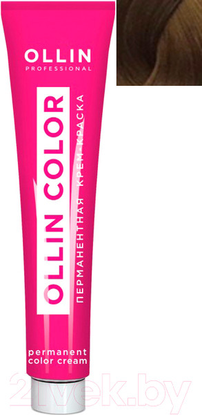 Изображение товара Крем-краска для волос Ollin Professional Color перманентная 7/0 (100мл, русый)