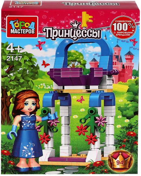 Изображение товара Конструктор Город мастеров Принцесса С Замком / 2147-PZ