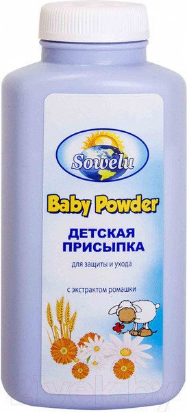 Изображение товара Присыпка Sowelu Baby Puder для защиты и ухода (100г)