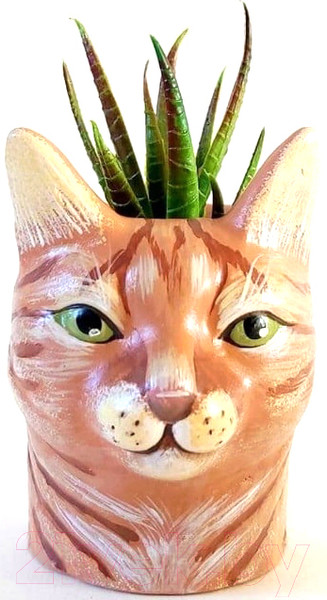 Изображение товара Ваза Нашы майстры Котоваза / 1168 (рыжий)