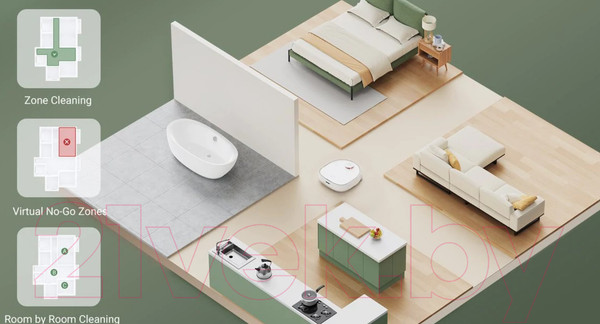 Изображение товара Робот-пылесос Dreame Bot W10 / RLS5C (белый)