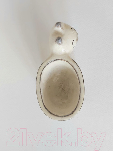 Изображение товара Кашпо Нашы майстры Кот / 1163-7 (белый)