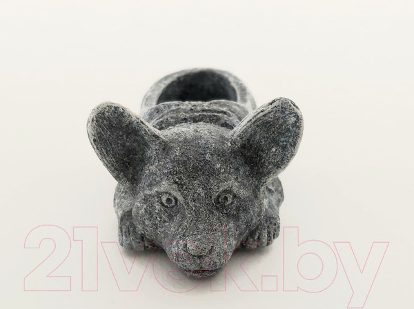 Изображение товара Кашпо Нашы майстры Корги / 1167 (серый)