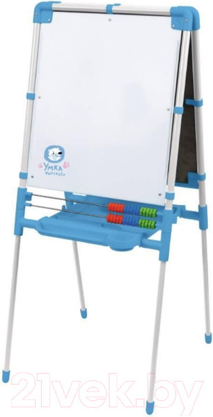 Изображение товара Мольберт детский Ника ДЗМ1/Г (голубой)