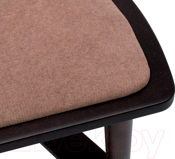 Изображение товара Стойка для одежды Мебелик Костюмная с сиденьем В 26Н (венге)