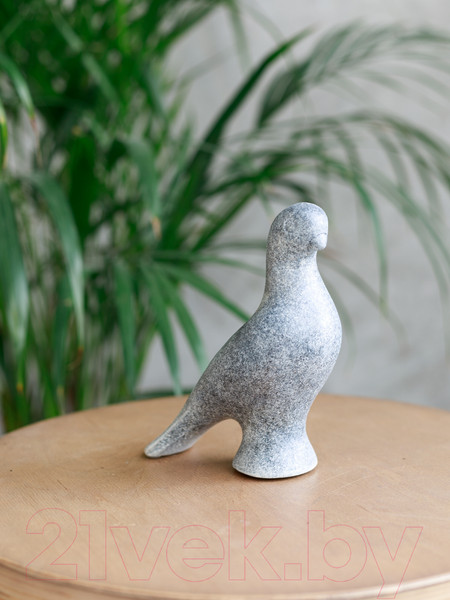 Изображение товара Статуэтка Нашы майстры Голубка / 7008-2 (серый)