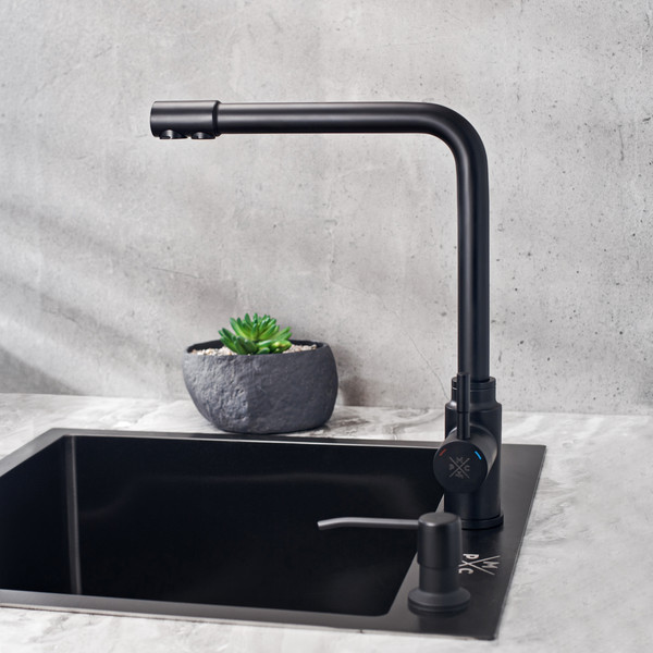 Изображение товара Смеситель РМС SUS125BL-017F-015