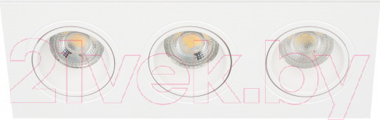 Изображение товара Точечный светильник ЭРА KL90-3 / Б0054372 (белый)