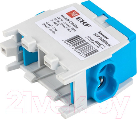 Изображение товара Клемма EKF PROxima KSR-2.25-2.16-Blue