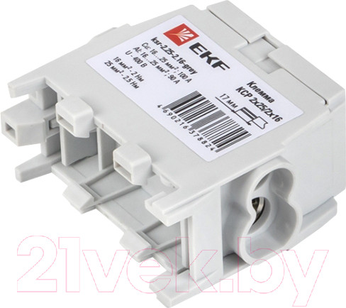 Изображение товара Клемма EKF PROxima KSR-2.25-2.16-Grey