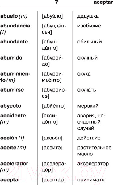 Изображение товара Словарь АСТ Испанско-русский русско-испанский для школьников (Матвеев С.А.)