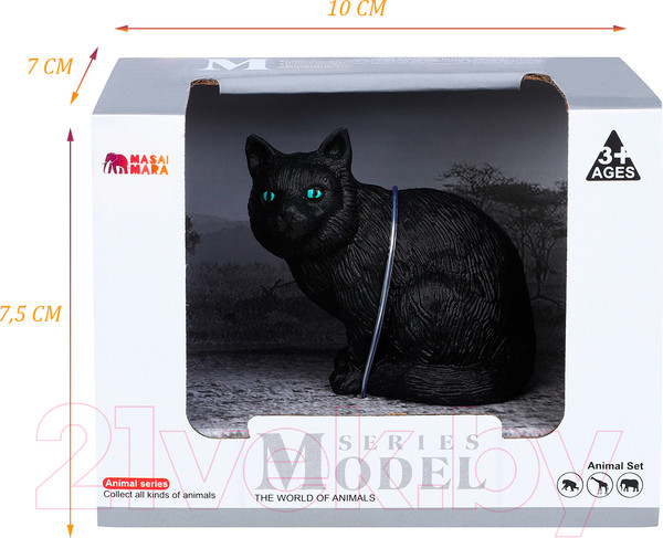 Изображение товара Фигурка коллекционная Masai Mara На ферме. Кошка / MM212-197