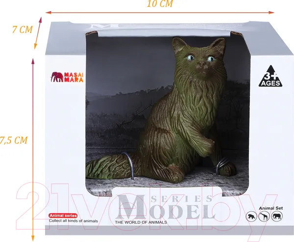 Изображение товара Фигурка игровая Masai Mara На ферме. Кошка / MM212-200